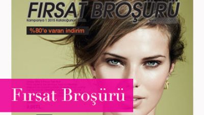 Avon Ocak 2015 K1Kataloğu Fırsat Broşürü