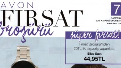 Avon Temmuz Kataloğu: K7 2018 FIRSAT BROŞÜRÜ