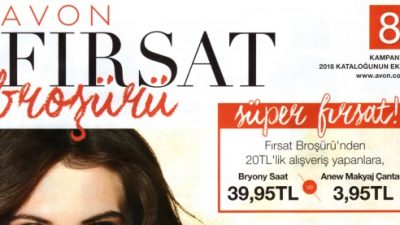 Avon Ağustos Kataloğu: K8 2018 FIRSAT BROŞÜRÜ