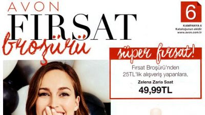 Avon K6 2019 Kataloğu’nun Fırsat Broşürü