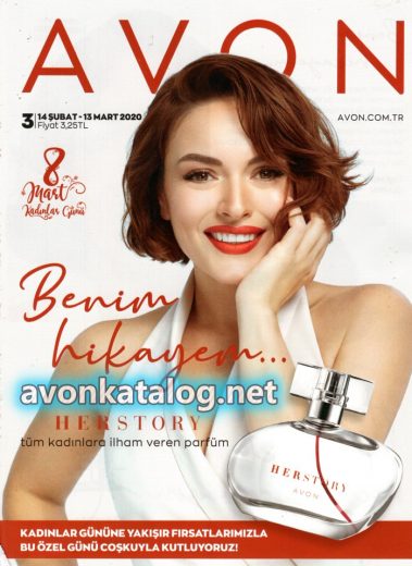 avon mart kataloğu 2020 kapak