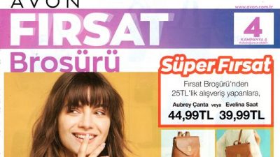 Avon Nisan Kataloğu: K4 2020 Fırsat Broşürü