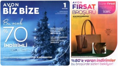 Avon Ocak 2021 K1 Biz Bize ve Fırsat Broşürü