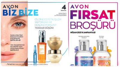 Avon Nisan 2021 K4 Biz Bize Kataloğu ve Fırsat Broşürü