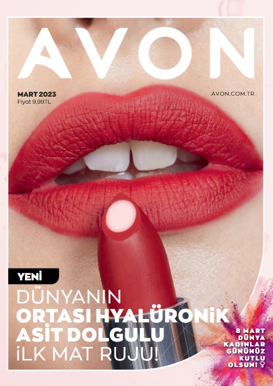 Avon Mart 2023 Kozmetik Güzellik Cilt Bakımı Kataloğu (1)